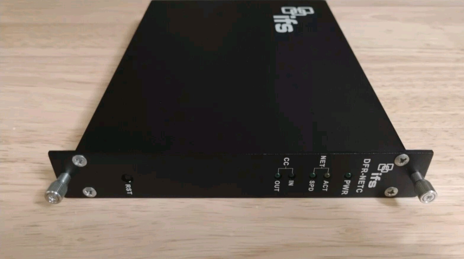GE Security DFR-NETC Communications Rack Self Network Web Server Module. #Y371