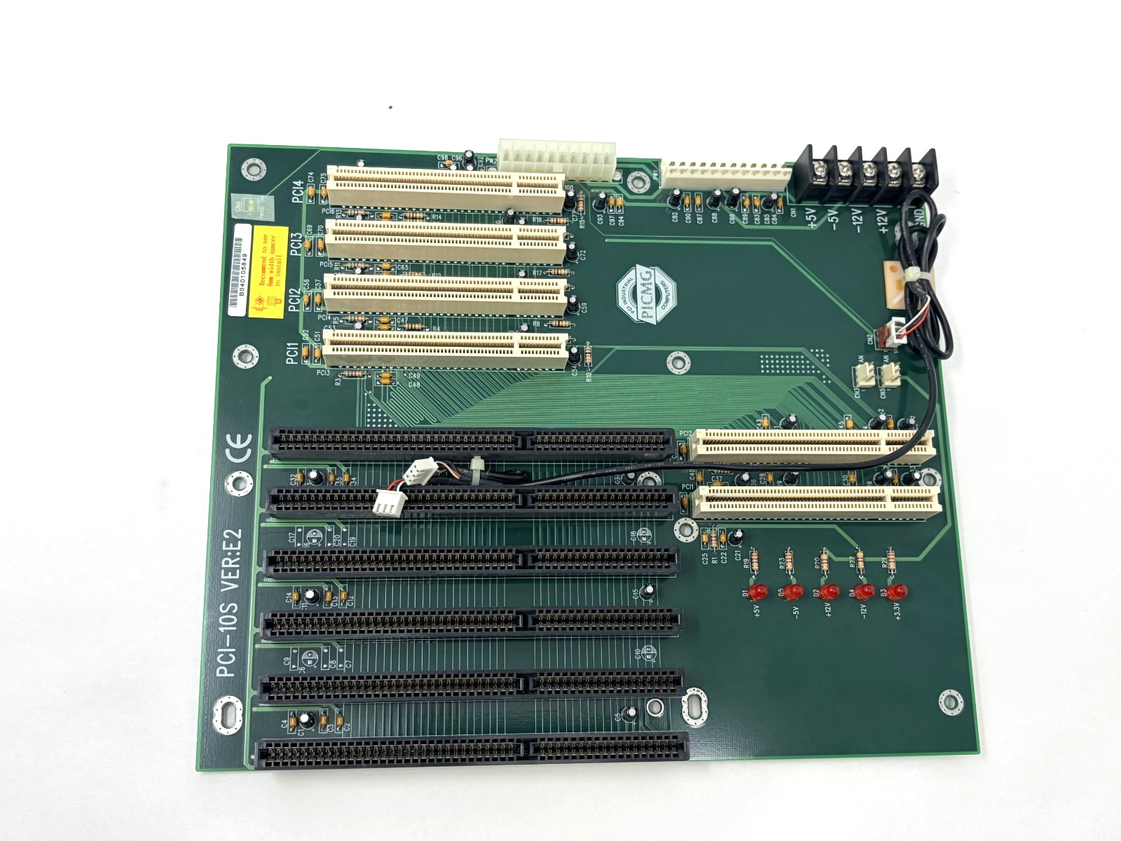 Industrial Motherboard Backplane PICMG PCI BOARD PCI-10S VER E2