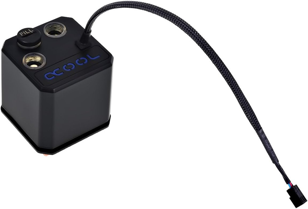 12511 Eisbaer (Solo) – 2600Rpm – Black Water Cooling CPU – Water Blocks