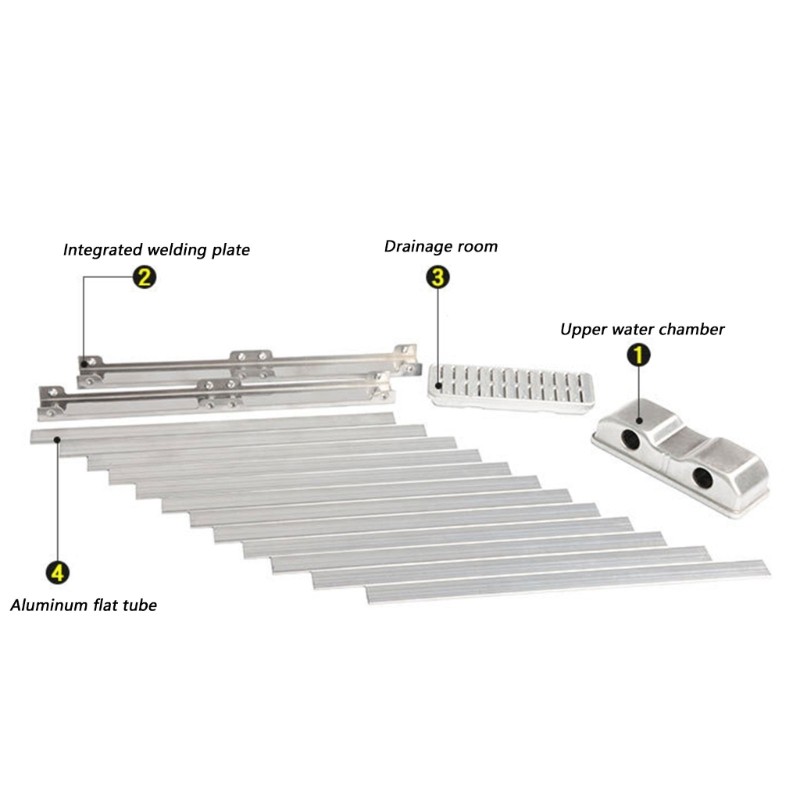 Easy Installs Double Layer 45mm Thick Radiators For Computer Liquid Cooling