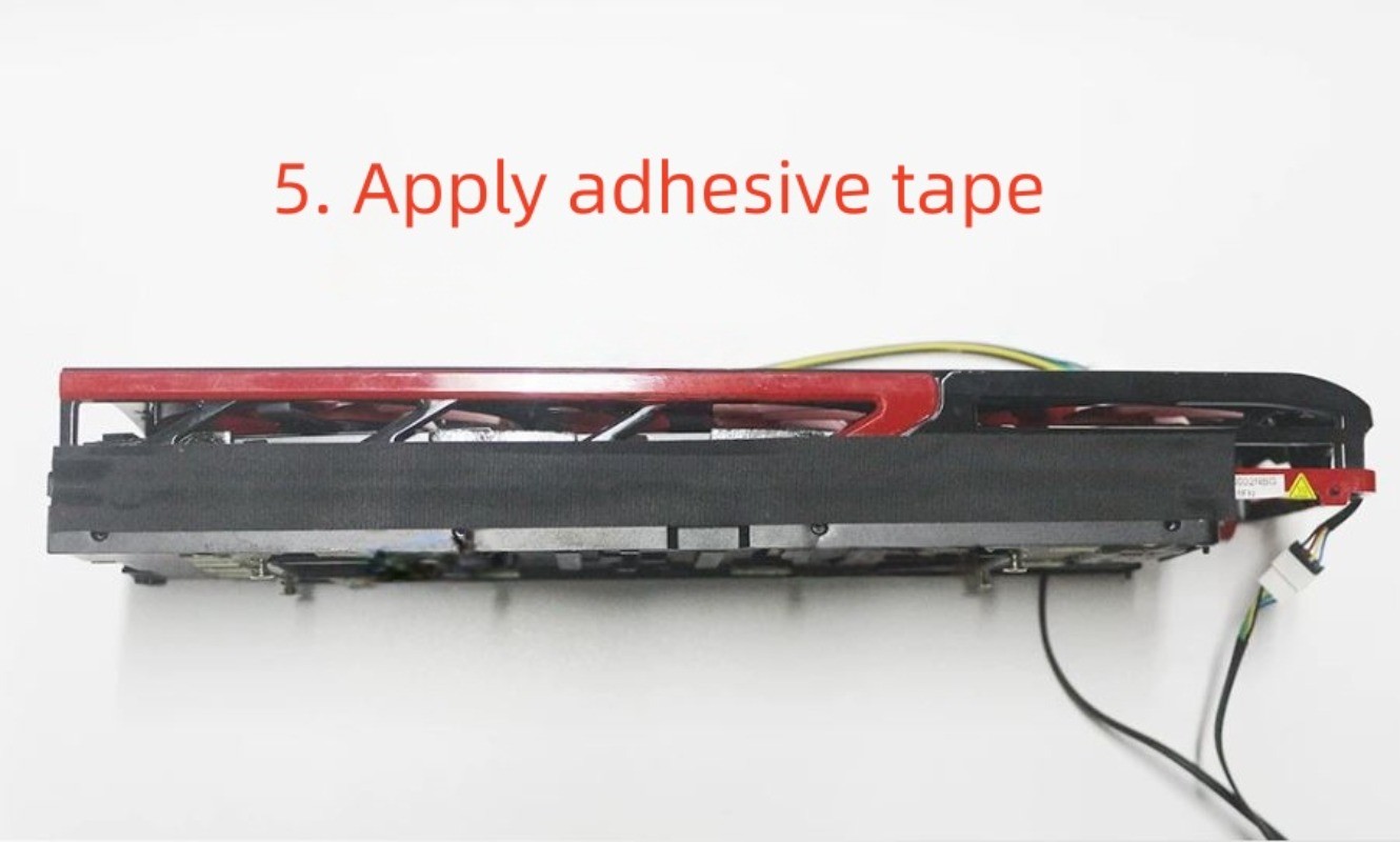 NVIDIA TESLA p40 m40 p100 v100 graphics card heat dissipation modification