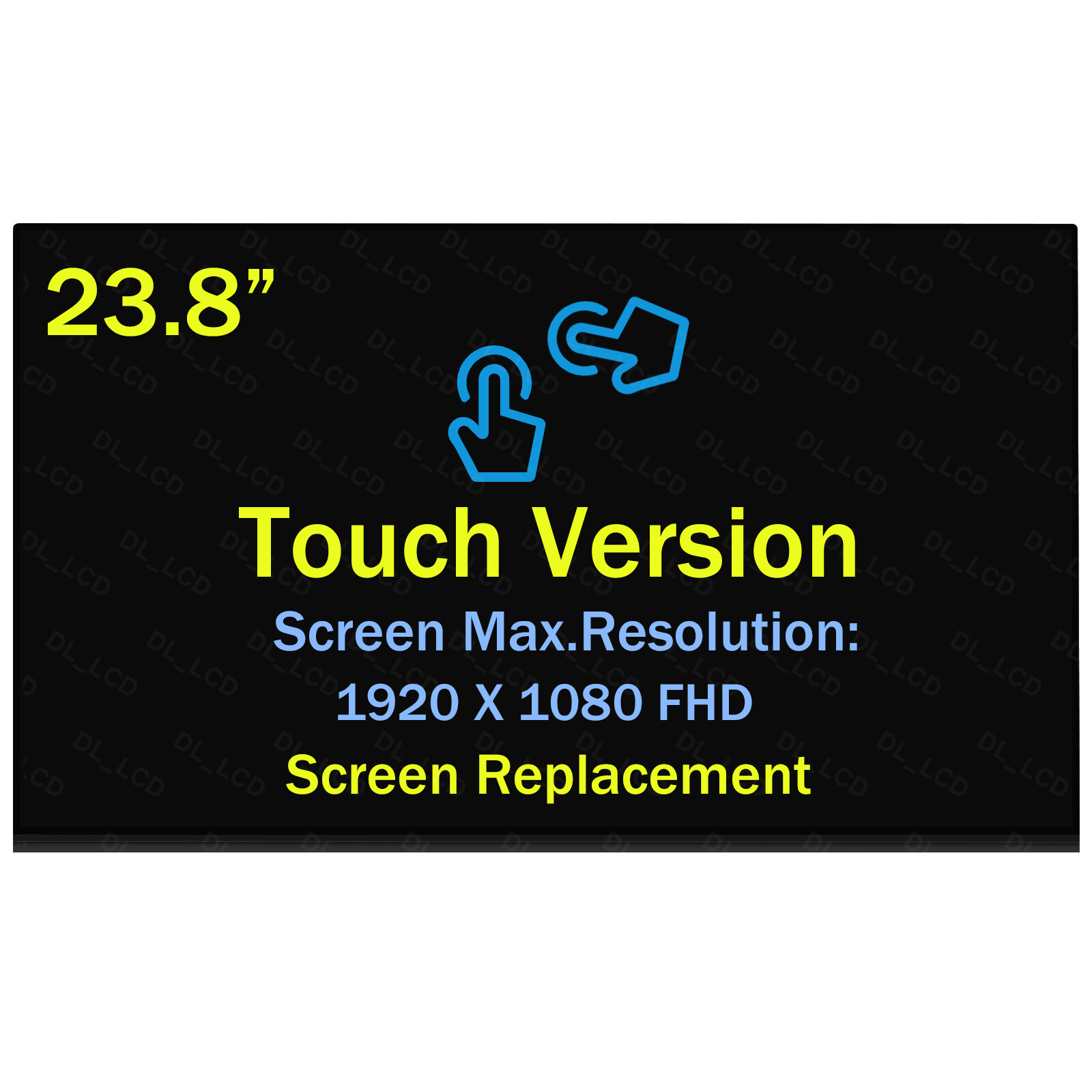 for HP l99803-002 23.8″ LED LCD Touch Screen Display Panel FHD 1920×1080
