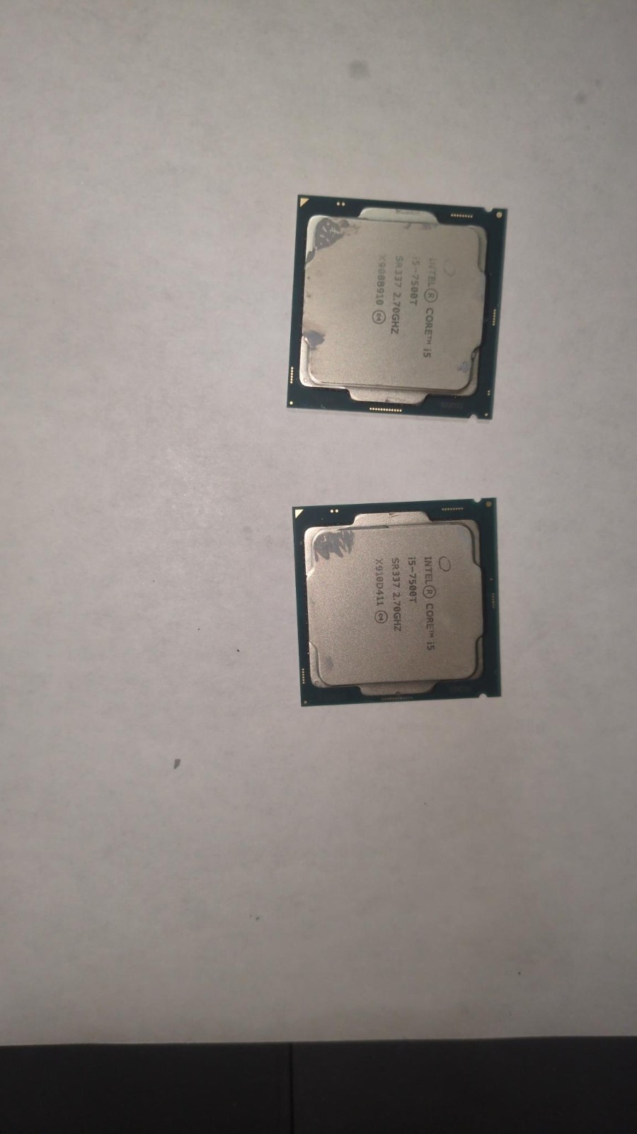 Lot of 2 – Intel Core i5-7500T – 2.7ghz Quad-Core (CM8067702868115) Processor