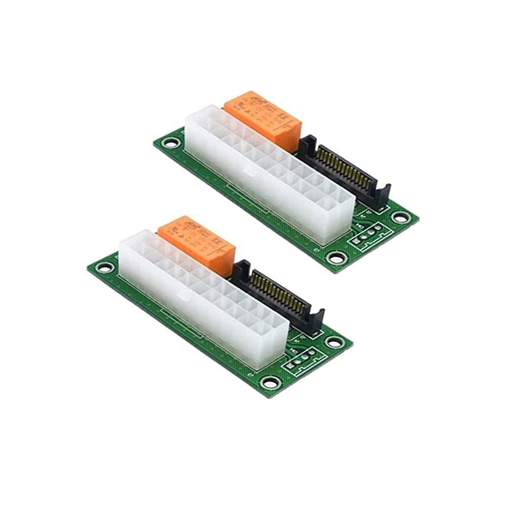 Multiple Power Supply Adapter Sync Start Card Dual PSU Connector Jumper Conne…