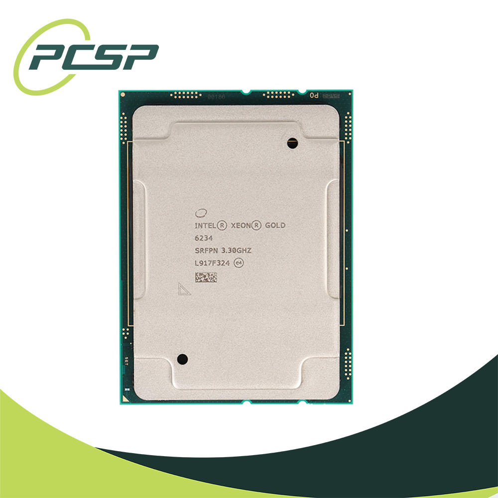 Intel Xeon Gold 6234 SRFPN 3.30GHz 24.75MB 8-Core LGA3647 CPU Processor