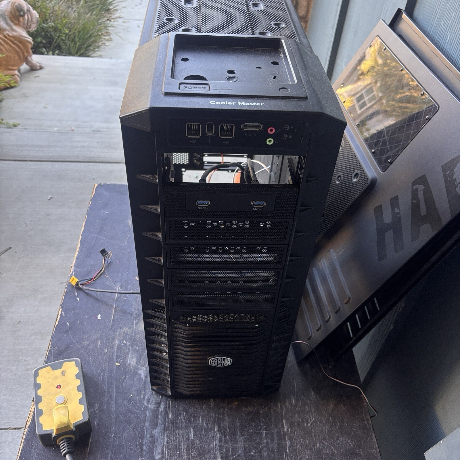 PC Case Full Tower Cooler Master HAF Advanced See Photos Big Fan