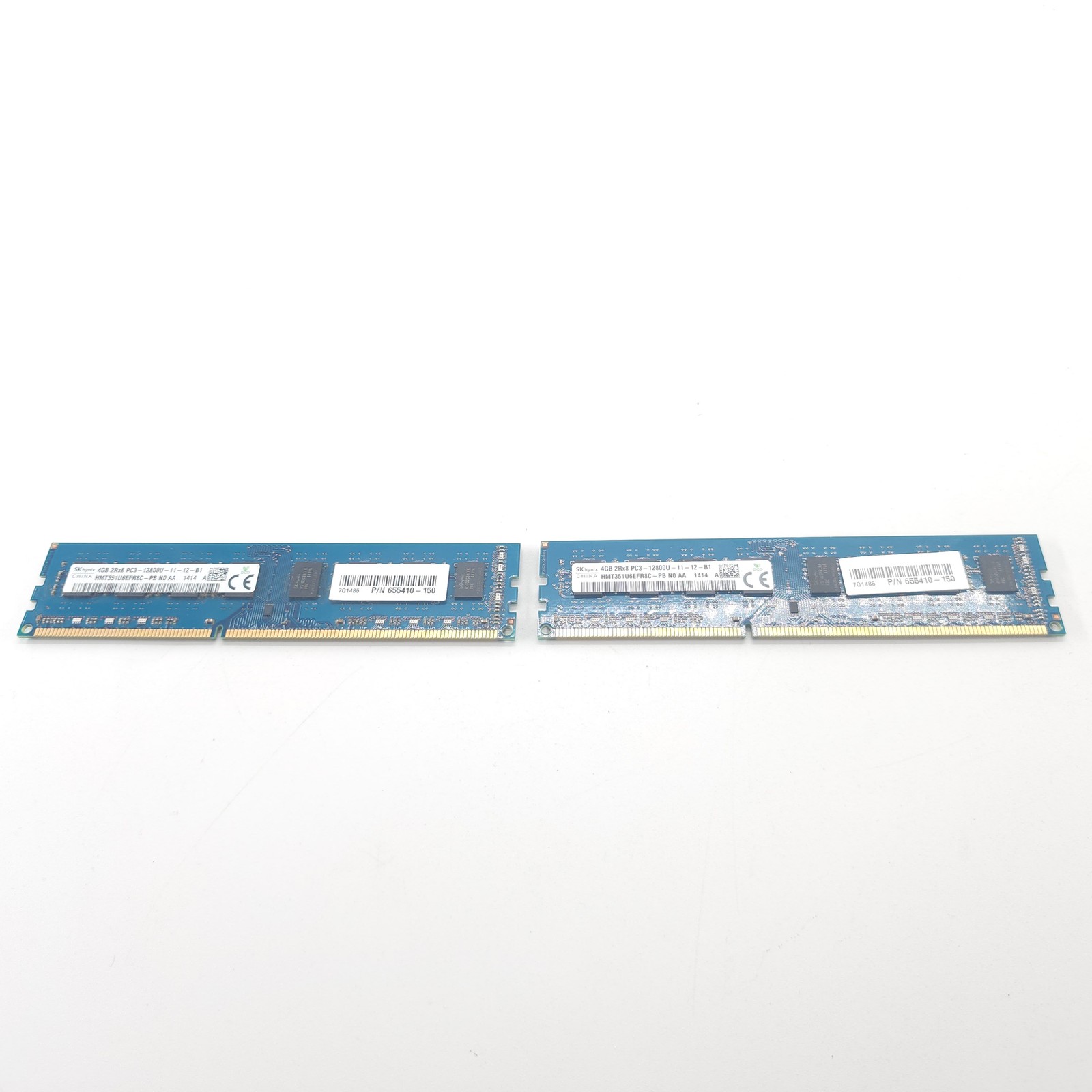 SK Hynix 2x4GB PC3L-12800 DDR3-1600MHz Ram, HMT451U6BFR8A-PB