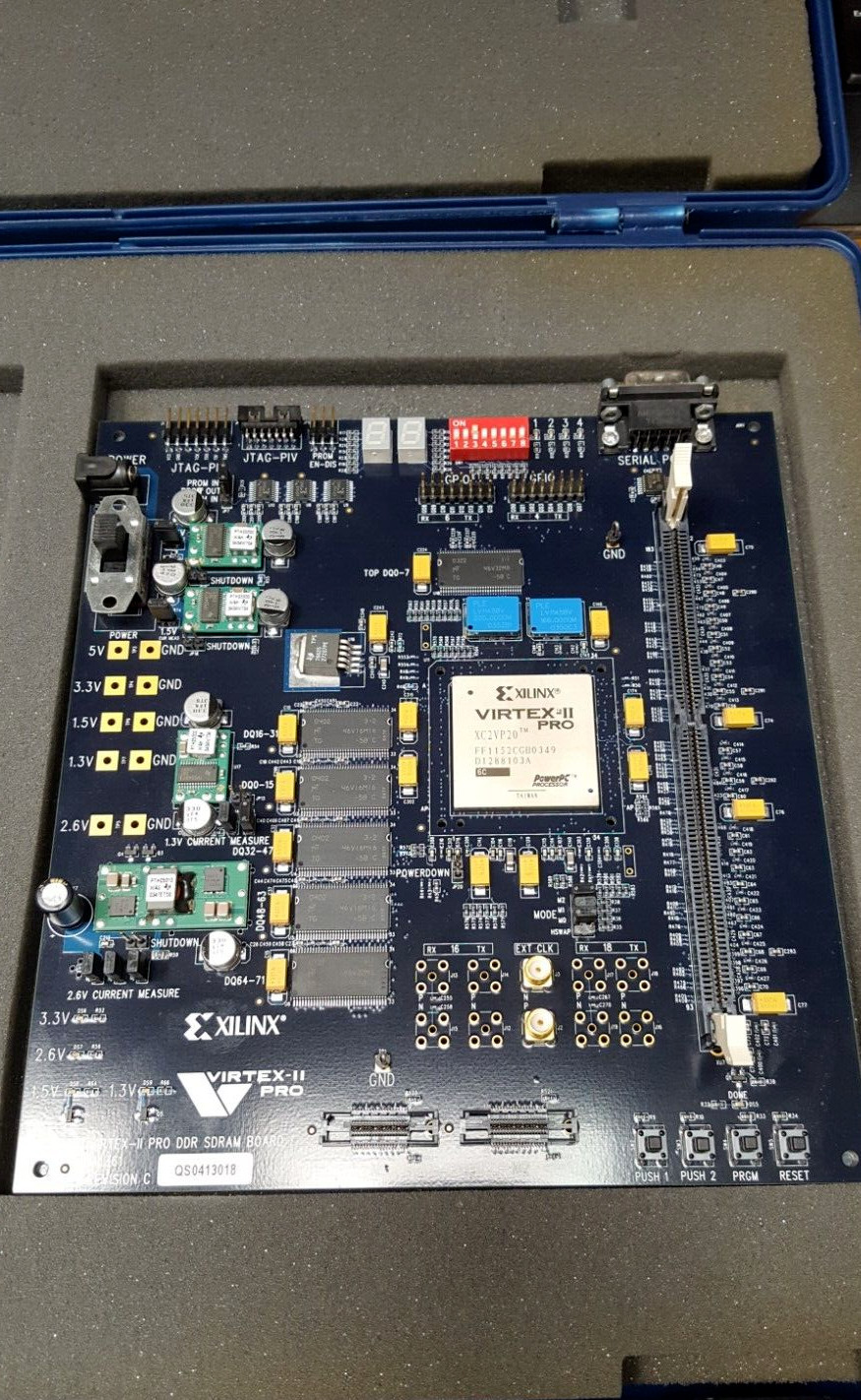 Xilinx ML361, DDR Memory Interface Development Platform, Virtex-II Pro, Tool Kit