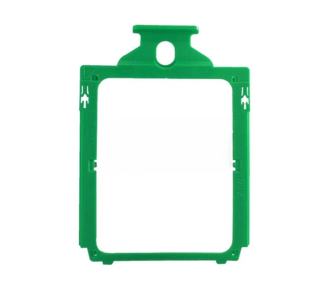 AMD EPYC THREADRIPPER Socket SP3 TR4 Carrier Frame Mount Caddy Green CPU Tray