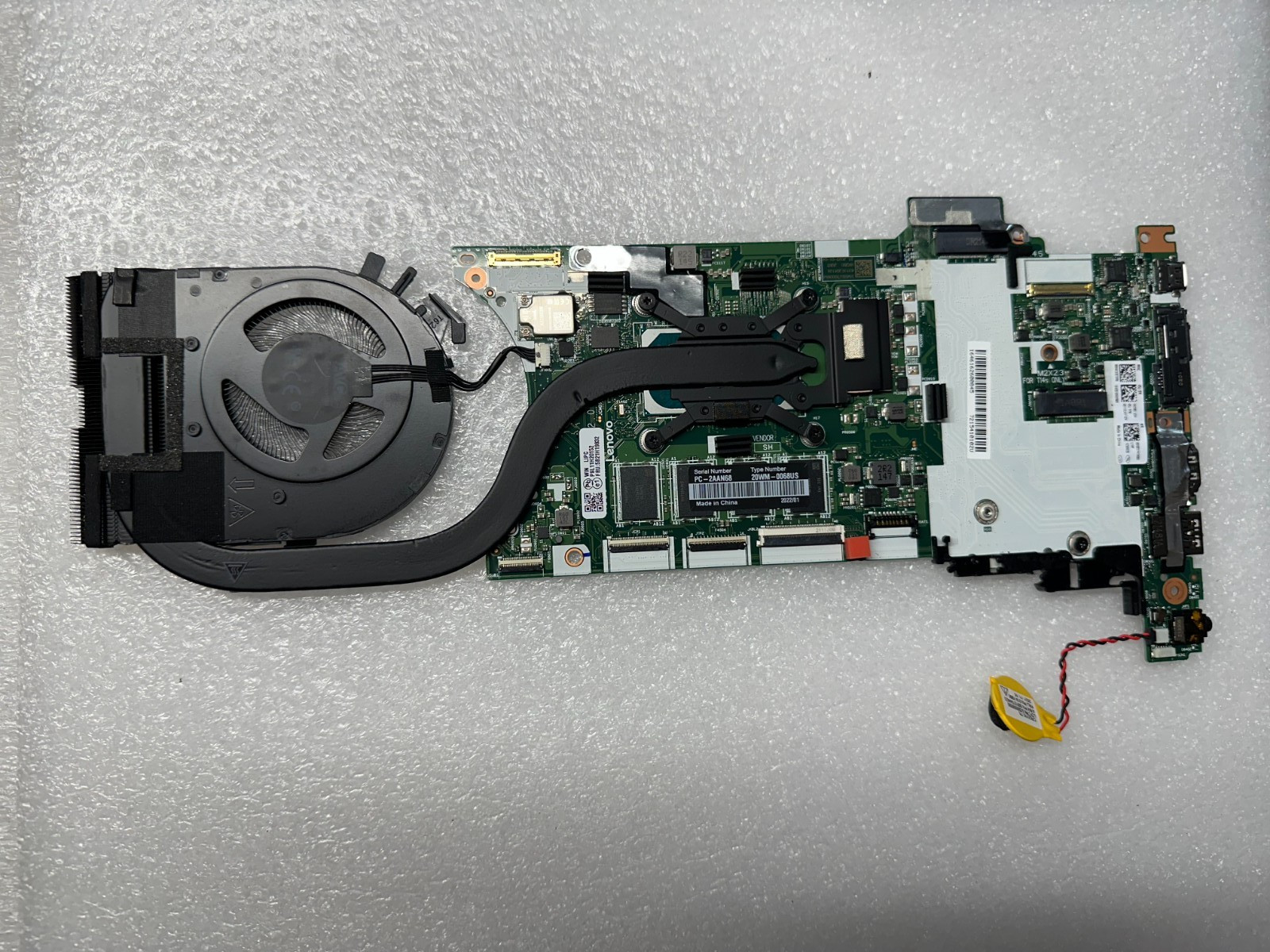 Lenovo Thinkpad T14s Gen 2 i7-1185g7 Motherboard 5B21H19832