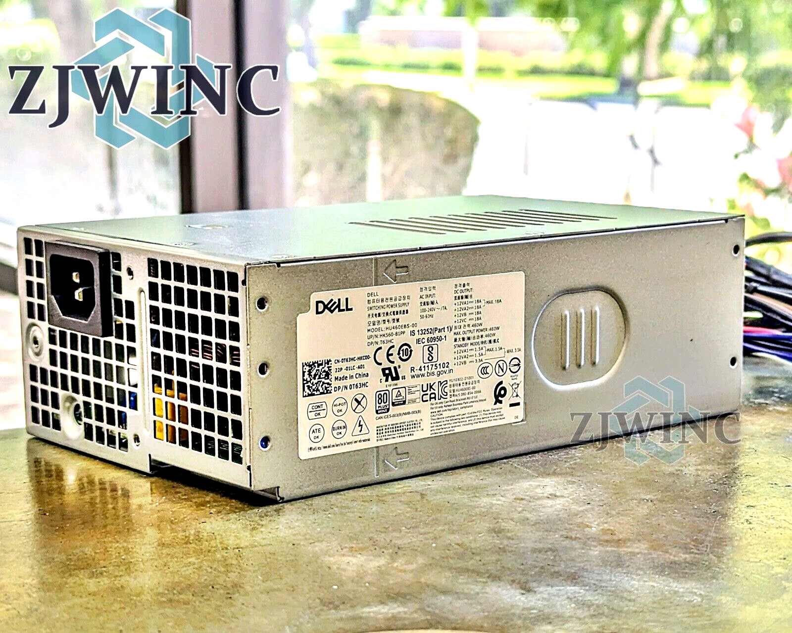 Dell XPS 8950 HU460EBS-00 460W PSU Power Supply – 0T63HC T63HC 80 Plus Bronze