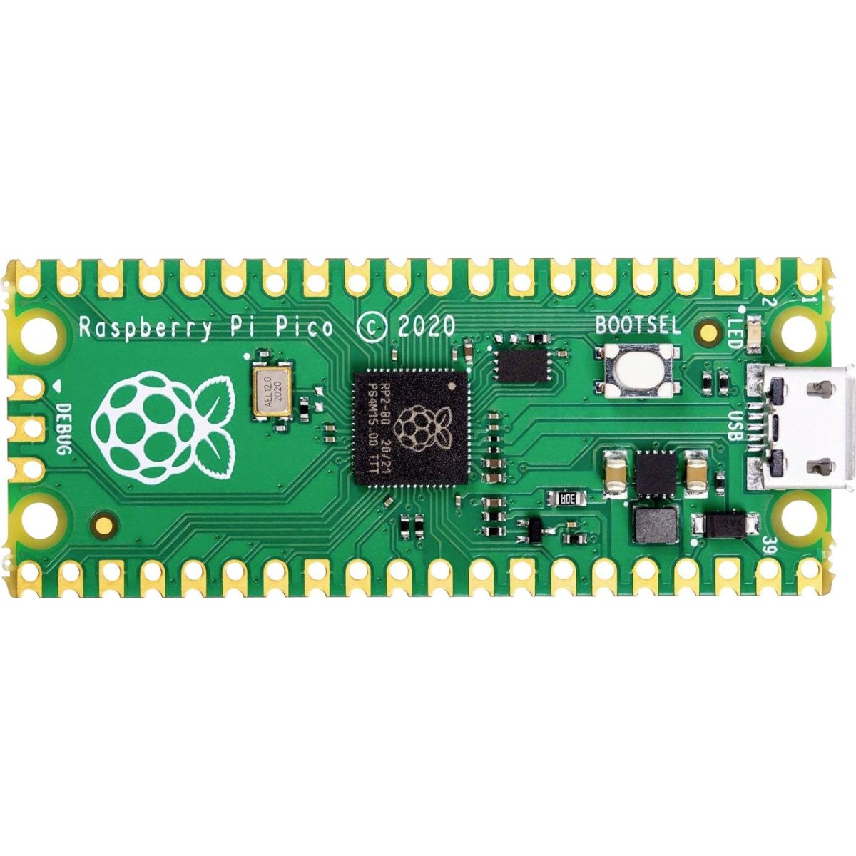 Raspberry Pi RP-PICO Microcontroller RP2040 ARM Cortex M0+