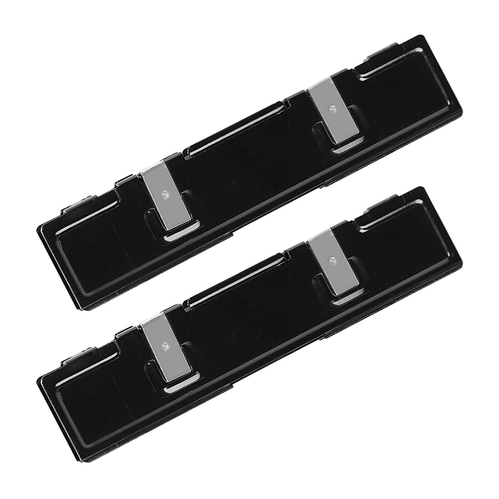 2Pcs Black Aluminum Memory Heatsink Shim Spreader Cooler Cooling for DDR RAM