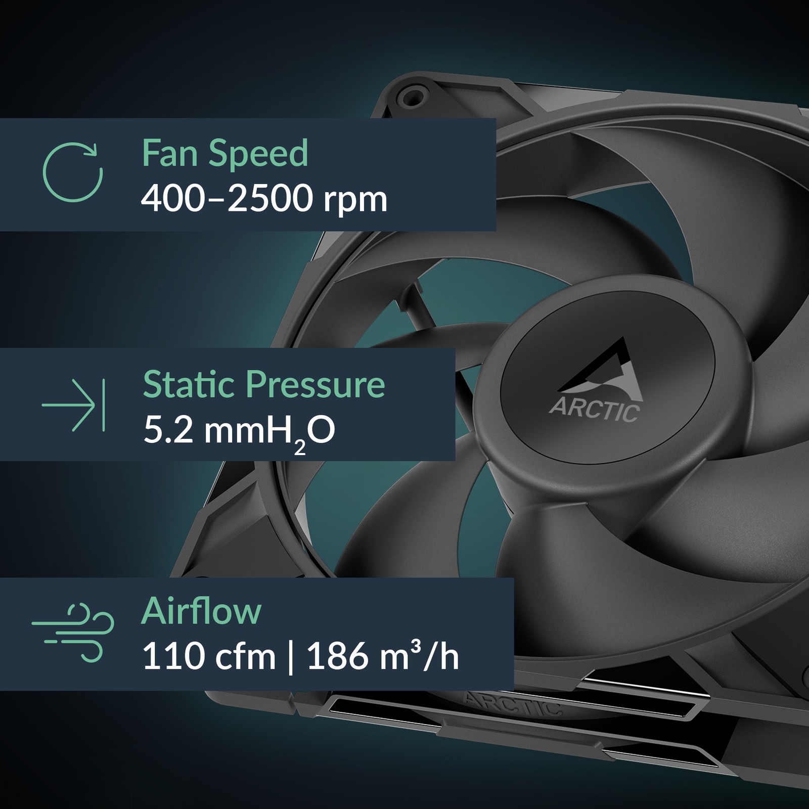 ARCTIC P14 Pro Case Fan PC Cooler Premium Silent 14cm
