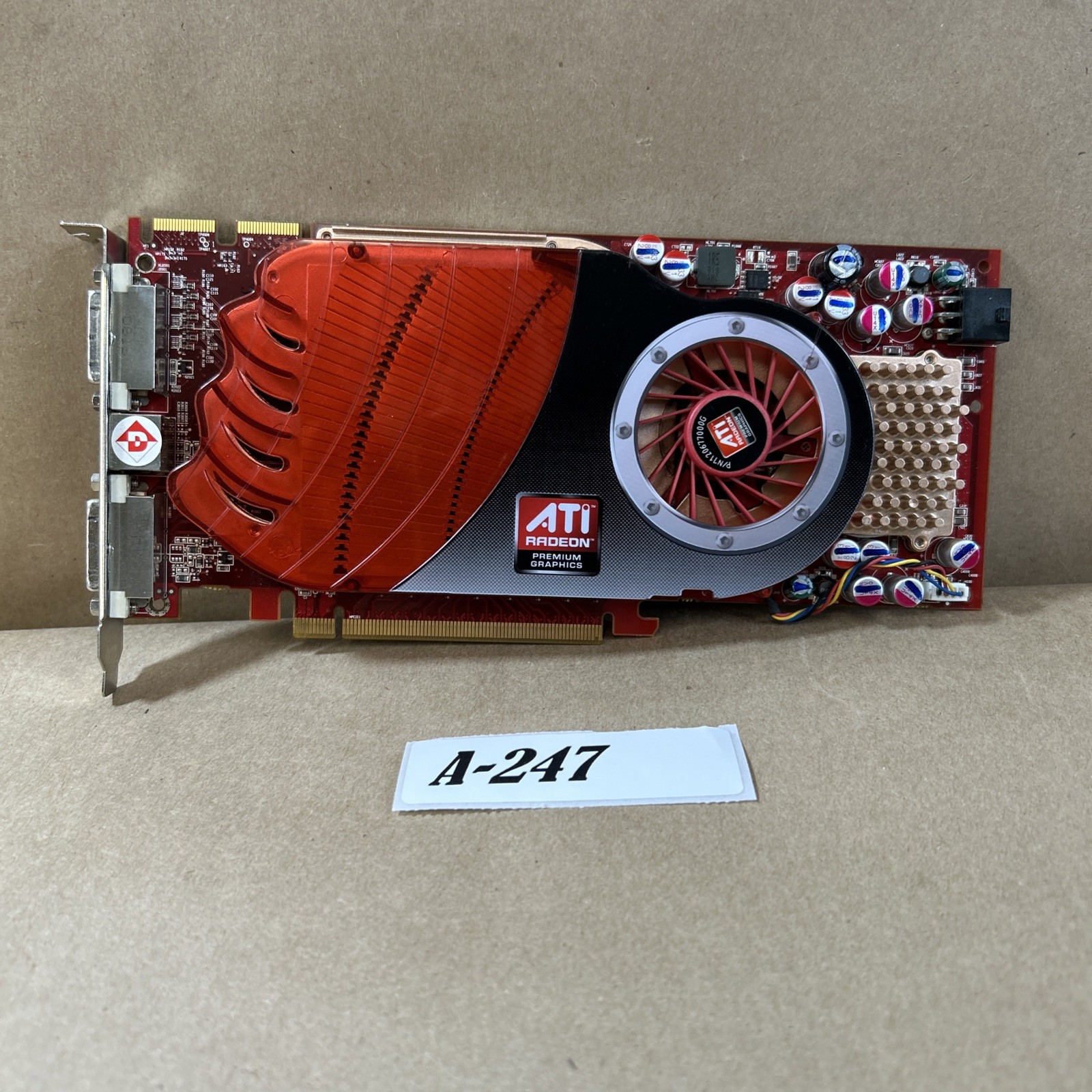 ATI Radeon HD 4850 Video Graphics Card 512M GDDR3 RV770 – Used, tested, working