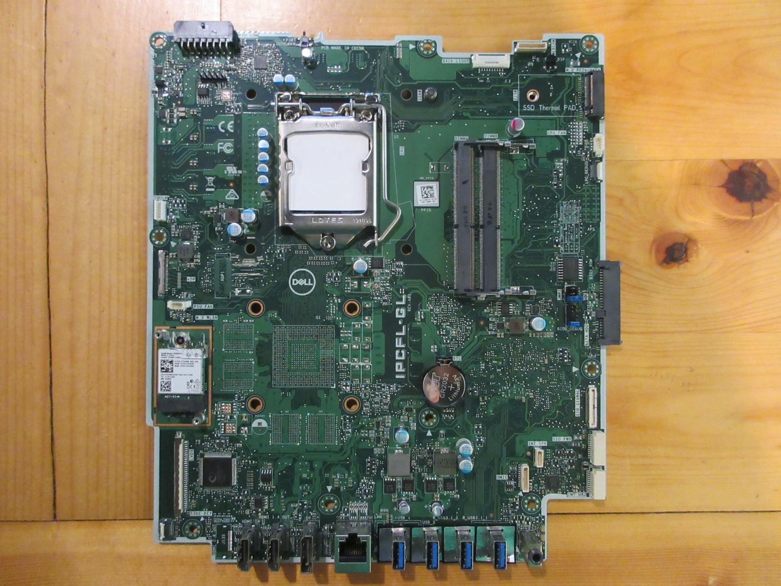 Dell OptiPlex 7460 AiO Motherboard IPCFL-GL LGA1151 0TWFTR TWFTR