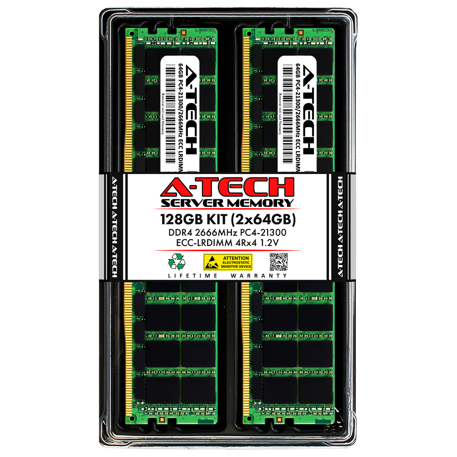 128GB 2x 64GB PC4-2666 LRDIMM GIGABYTE MD60-SC1 MD70-HB2 MW51-HP0 Memory RAM