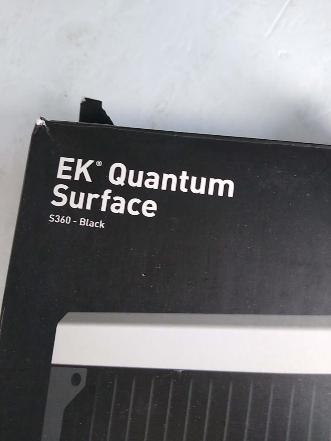OPEN BOX EKWB EK-Quantum Surface S360 Computer PC Radiator Black Edition
