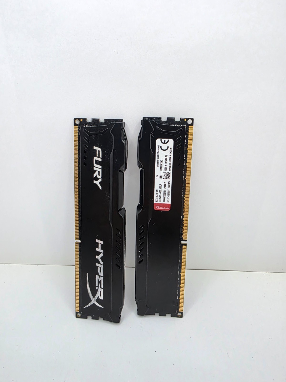 Kingston HyperX FURY 16GB (2x8GB) DDR3 1866MHz CL10 HX318C10FB/8 Black RAM Used
