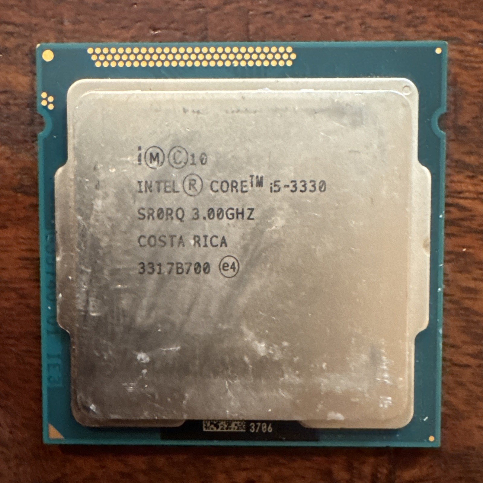 Intel Core i5-3330 3 GHz 5 GT/s LGA 1155 Desktop CPU Processor SR0RQ