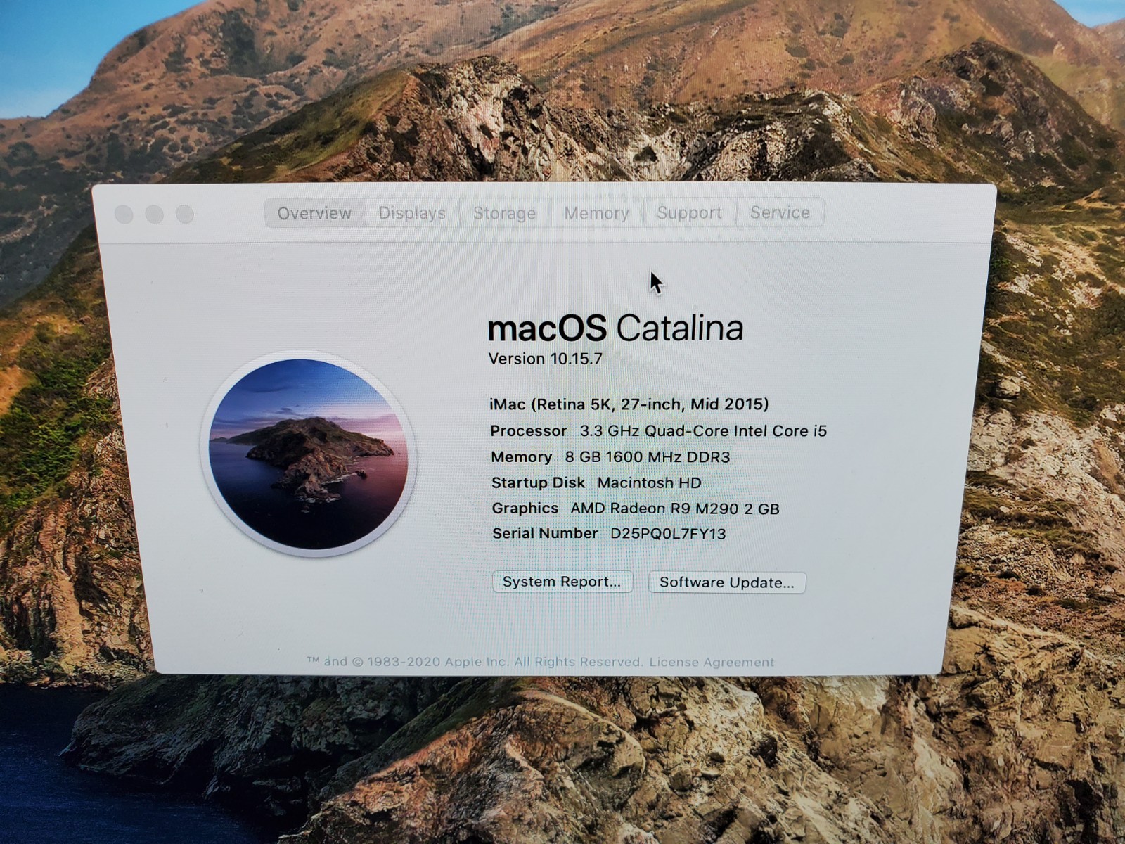 5K 2015 iMac Screen 27″ LCD LM270QQ1 SD A2 A1419