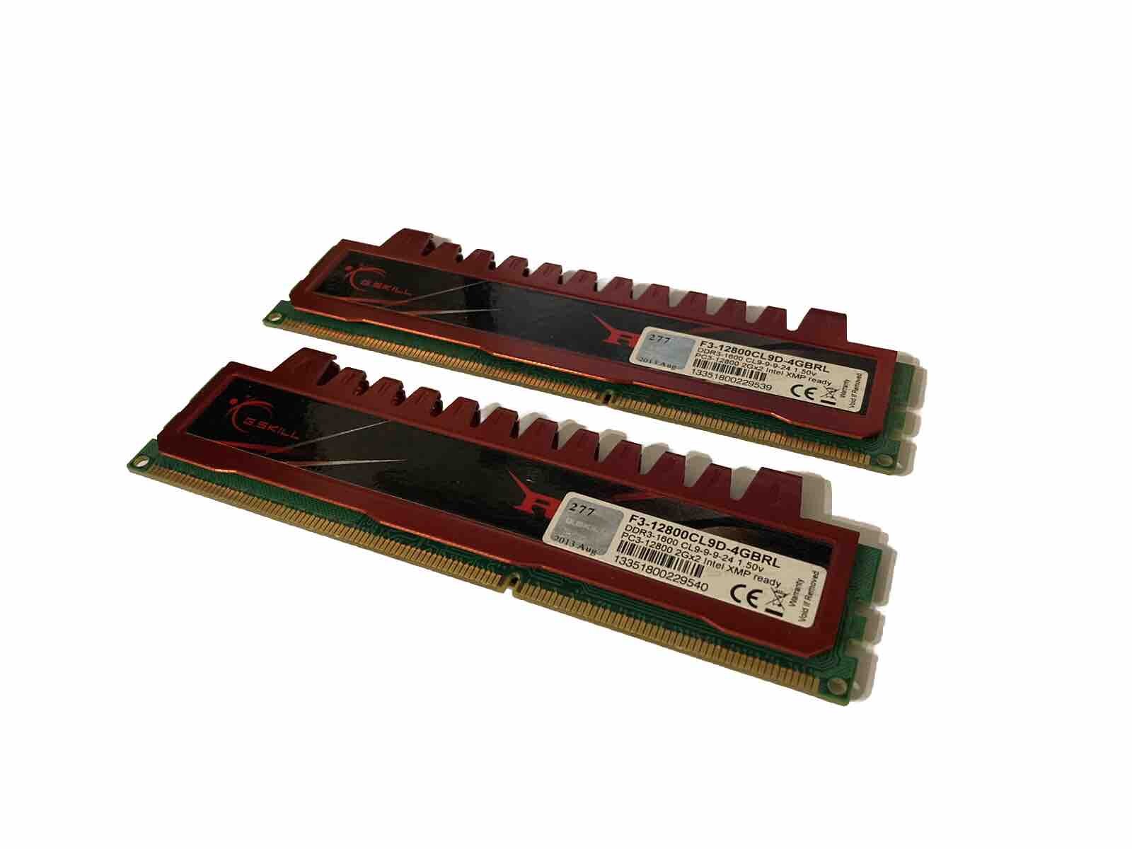 G.Skill ram PC3-12800 2GB DIMM 1600 MHz PC3-12800 (2 Piece )