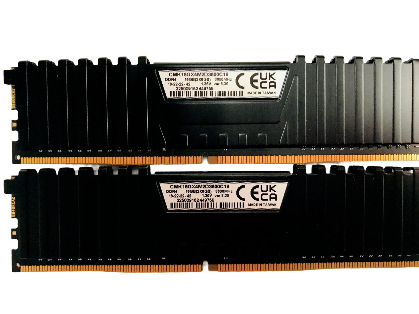 Corsair Vengeance LPX Airflow 16GB (2x8GB) DDR4 3600 MHz (CMK16GX4M2D3600C18)