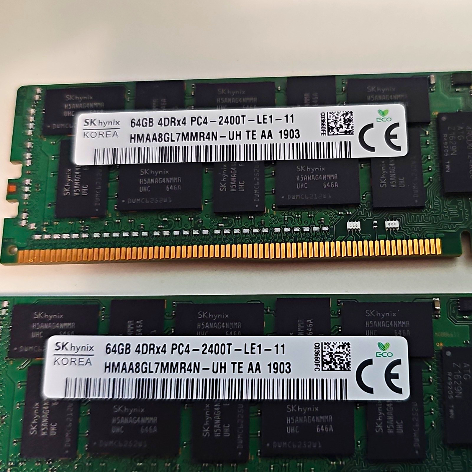 Dell 128GB (2x64GB) PC4-2400T DDR4 ECC Registered 288-Pin DIMM RAM