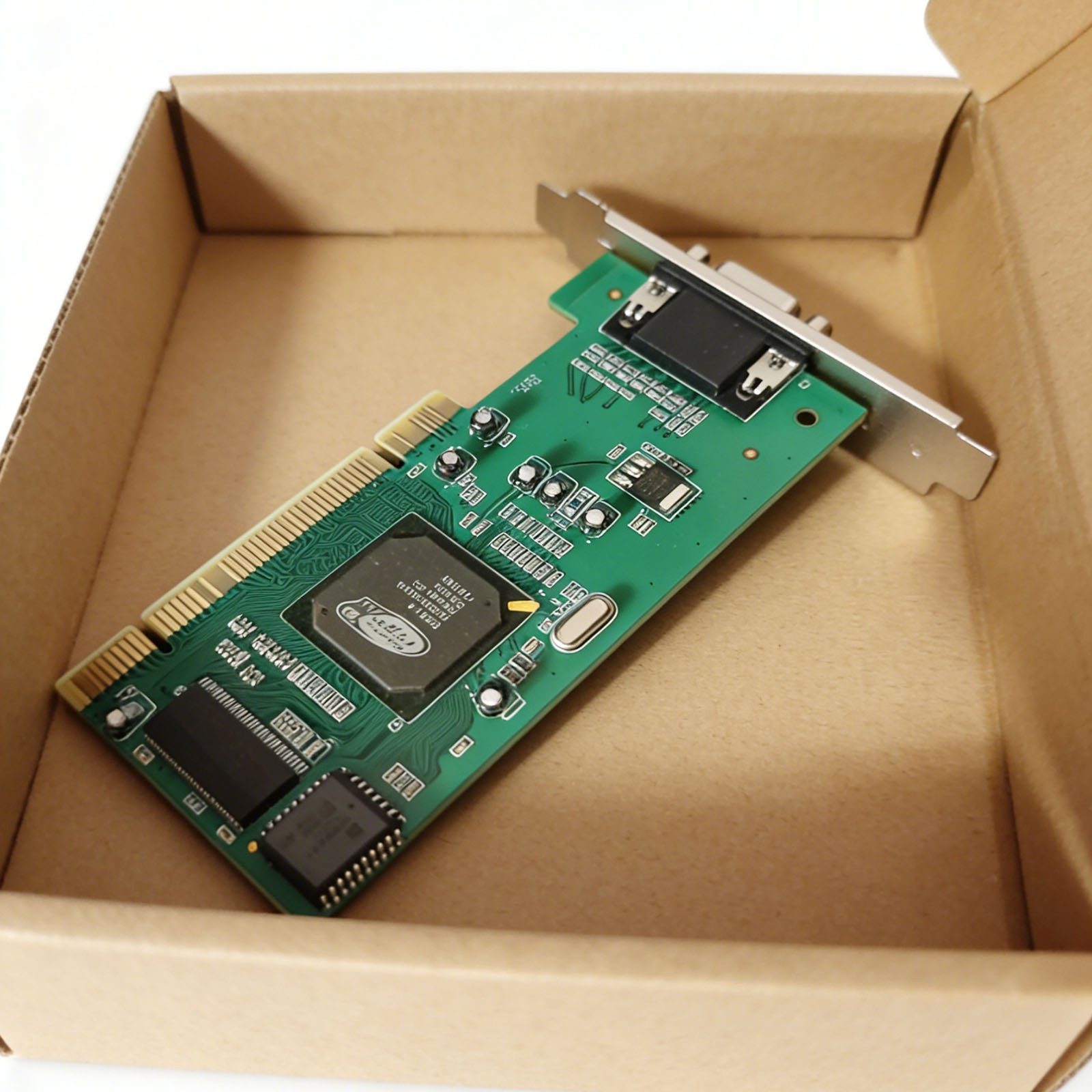 New ATI Rage XL 8MB PCI VGA Desktop PC Video Graphics Card For Desktop Computer