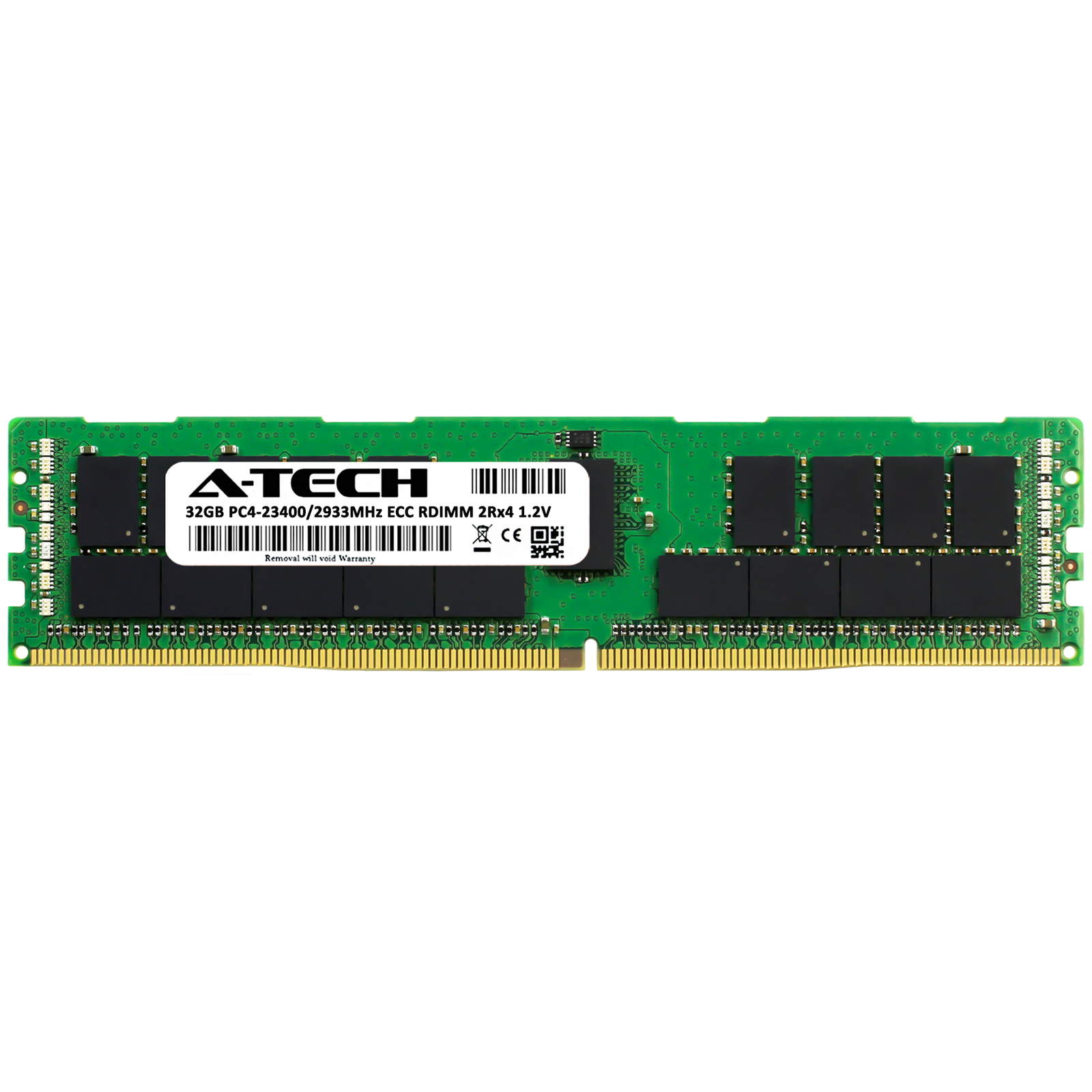 A-Tech 32GB 2Rx4 PC4-23400 Registered ECC REG RDIMM DDR4-2933 Server Memory RAM