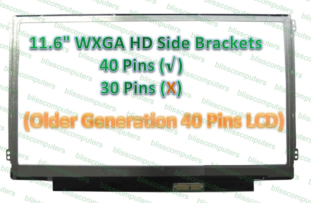 CLEVO W110ER LAPTOP LED LCD Screen 11.6″ WXGA HD Bottom Right