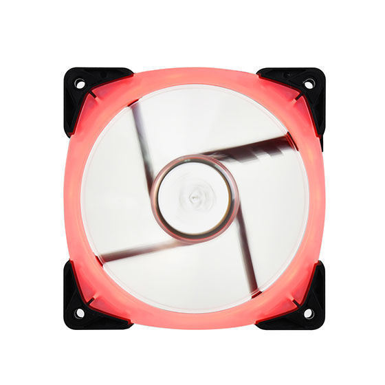 Silverstone SST-FW142-RGB 140mm Dual Ball Bearing RGB 18 LED PWM Fan