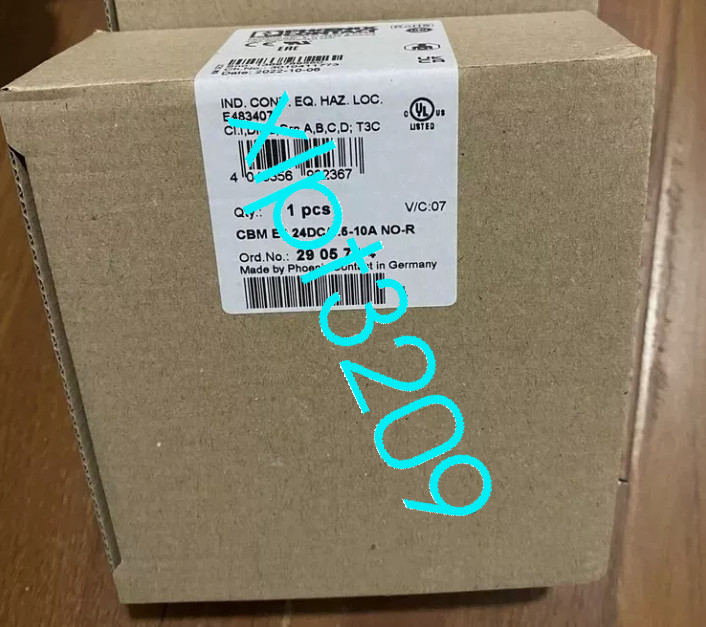 CBM E8 24DC/0.5-10A NO-R 2905744 Phoenix Circuit Breaker NEW FedEx or DHL