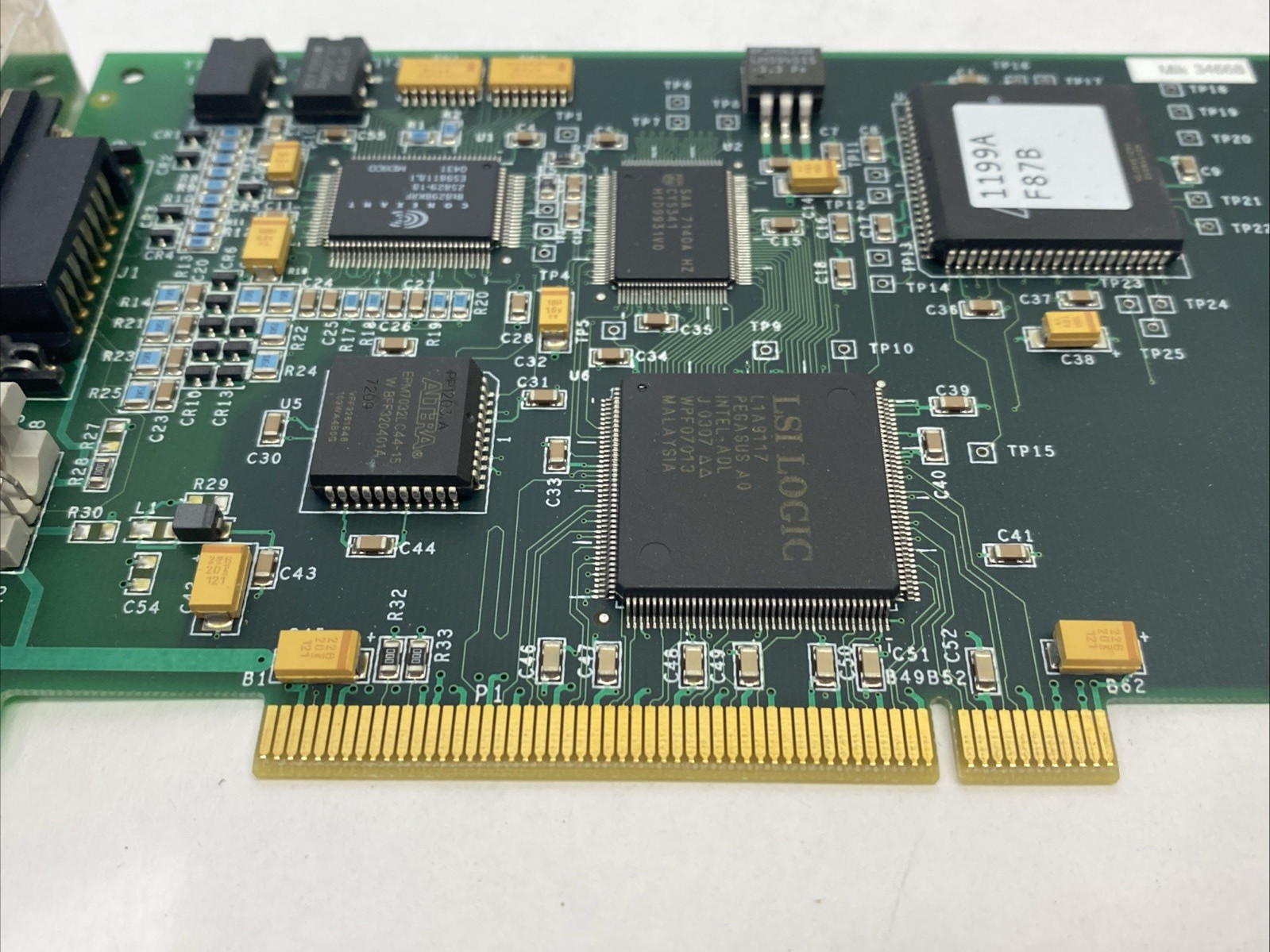 Data Translation DT3153 Composite Color PCI Frame Grabber Card BNC, DB25 S-Video
