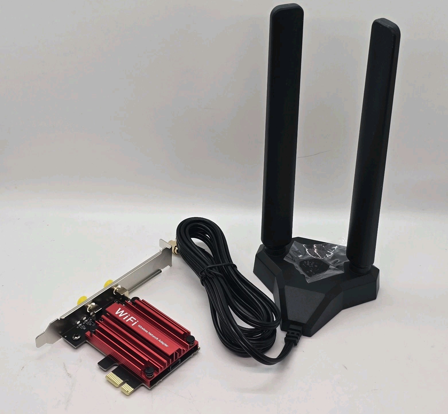 Wi-Fi 6E 574Mbps For Bluetooth5.3 802.11AX 2.4G/5G/6Ghz Wireless PCIE Adapter