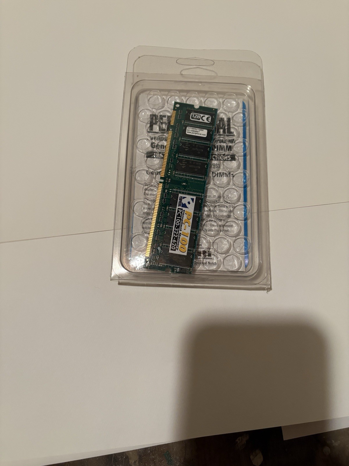 The Memory edge Memory Upgrade Peripheral PC-100 RAM 128MB