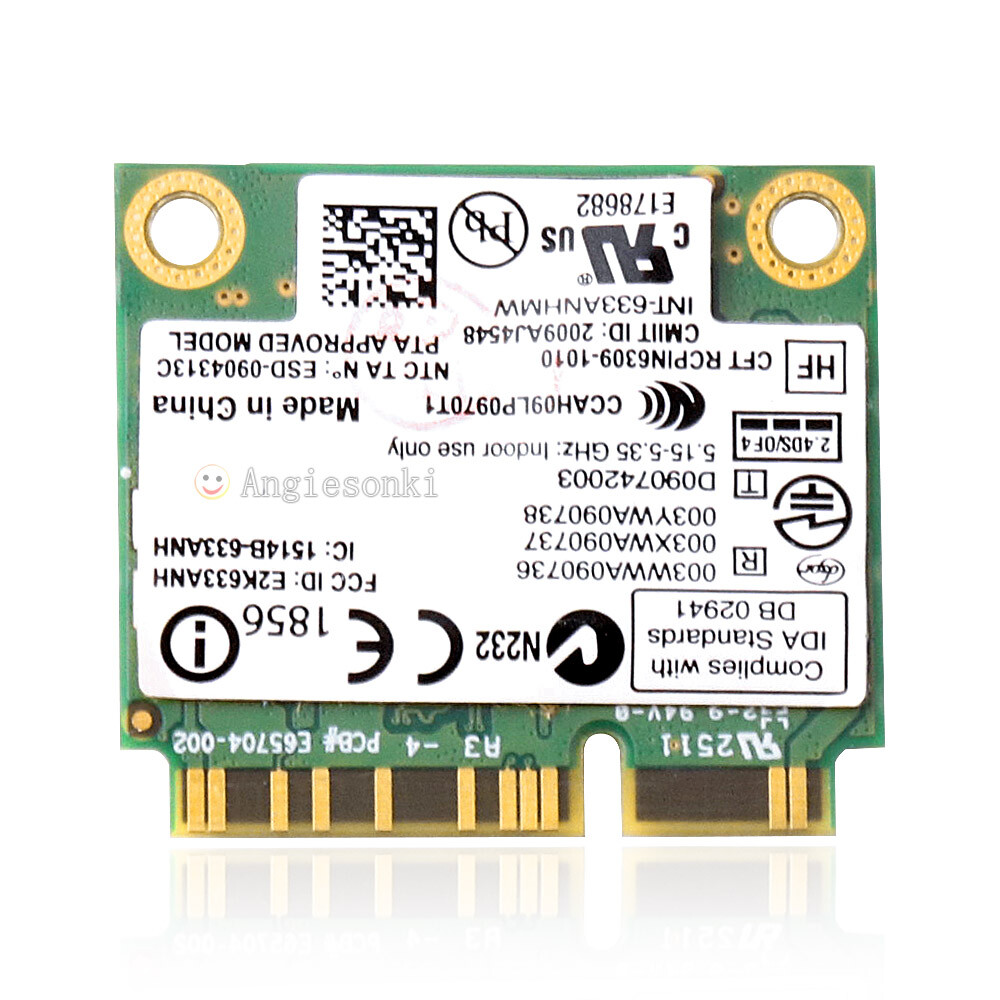 Intel Centrino Ultimate-N 6300 Wireless Card 802.11ABGN WiFi Adapter for Dell