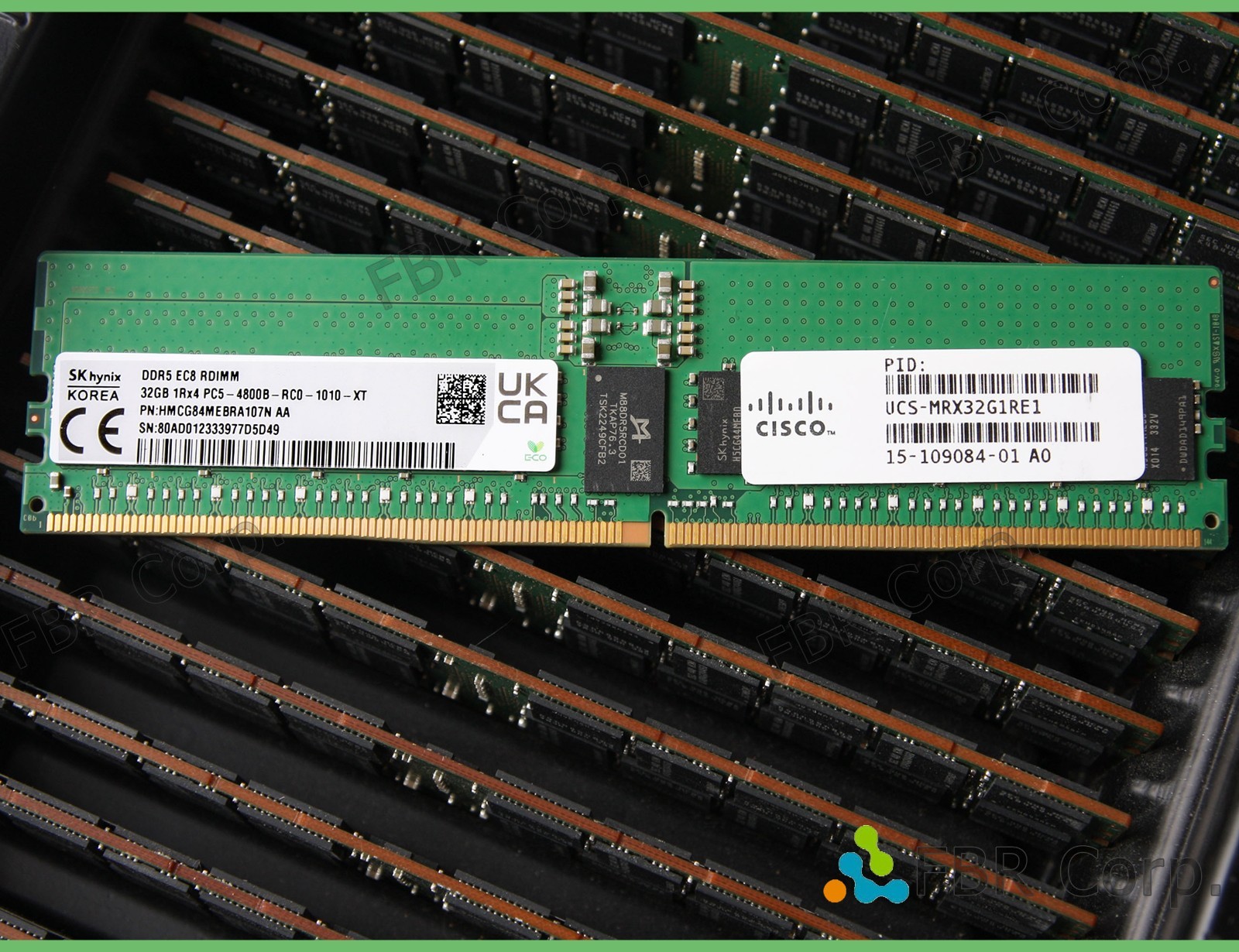 NEW Hynix Cisco 32GB PC5-4800B DDR5 38400 1Rx4 Server RAM HMCG84MEBRA107N LOT