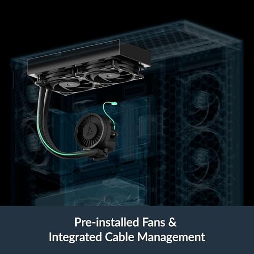 Liquid Freezer III Pro 240-240 mm AIO CPU Cooler, Water LFIII Pro 240 nero