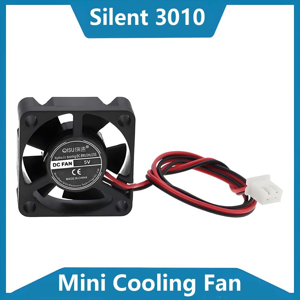 Silent 3010 DC 3.7V 5V 9V 12V 18V 24V Brushless Mini Fan For Laptop 30x30x10mm