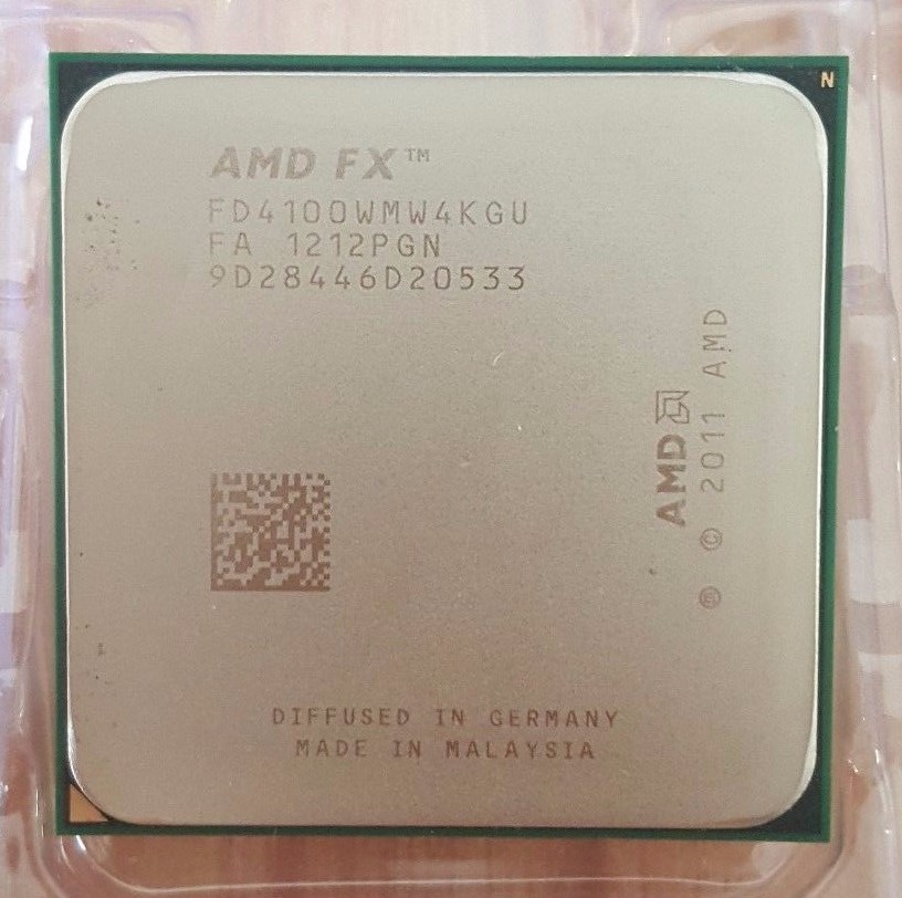AMD FX-4100 3.6GHz Quad-Core (FD4100WMW4KGU) Processor