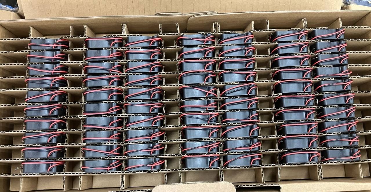 70 PCS LOT NMB-MAT 1204KL-01W-B50 DC 5V 0.24A 30x30x10mm