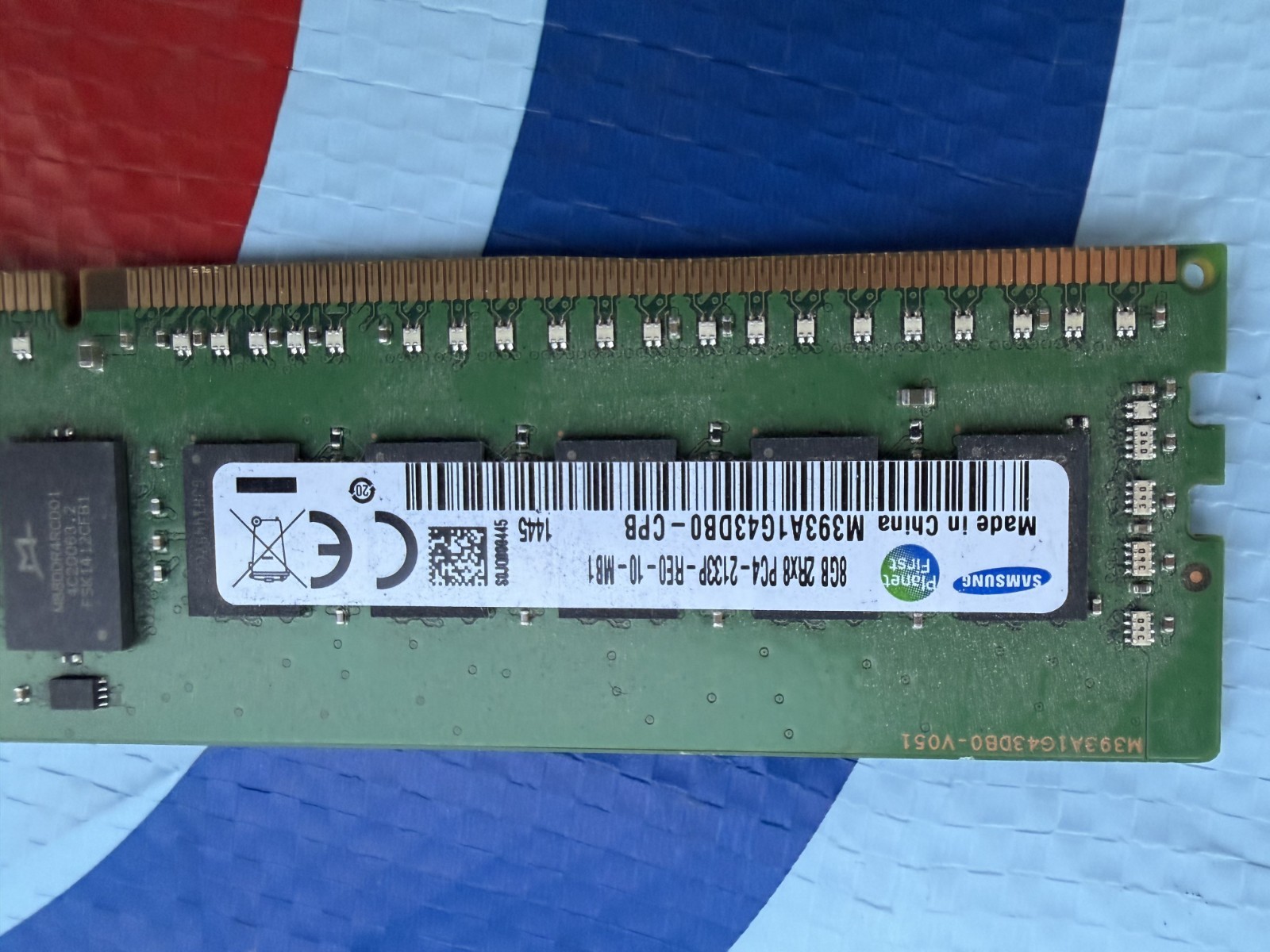 Samsung 8GB DDR3 1333MHz PC3-10600 UDIMM Desktop RAM M393A1G43DB0-CPB Tested