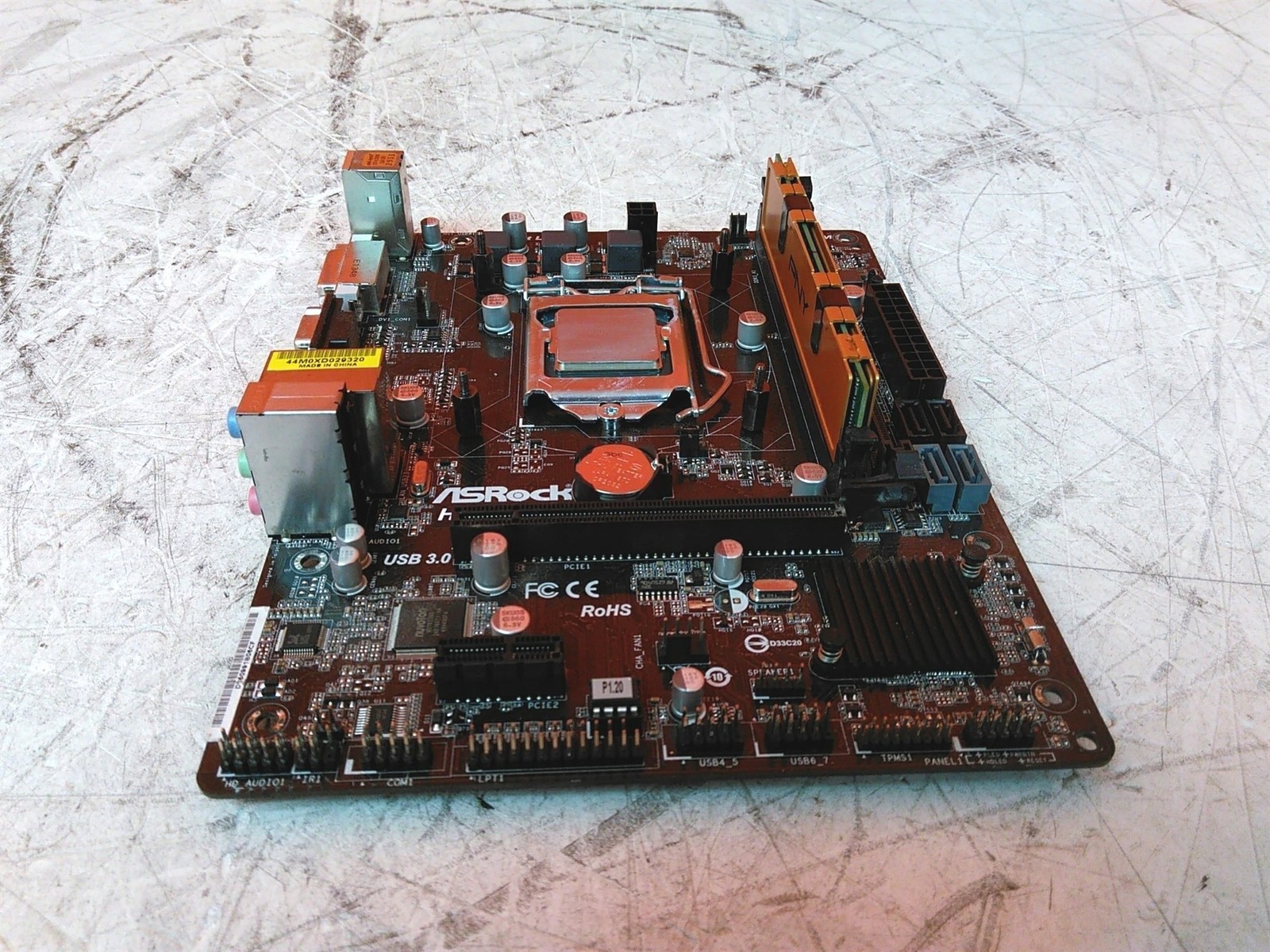 ASRock H81M-DGS Micro ATX Motherboard Intel Core i5-4430 3GHz 4GB 0HDD