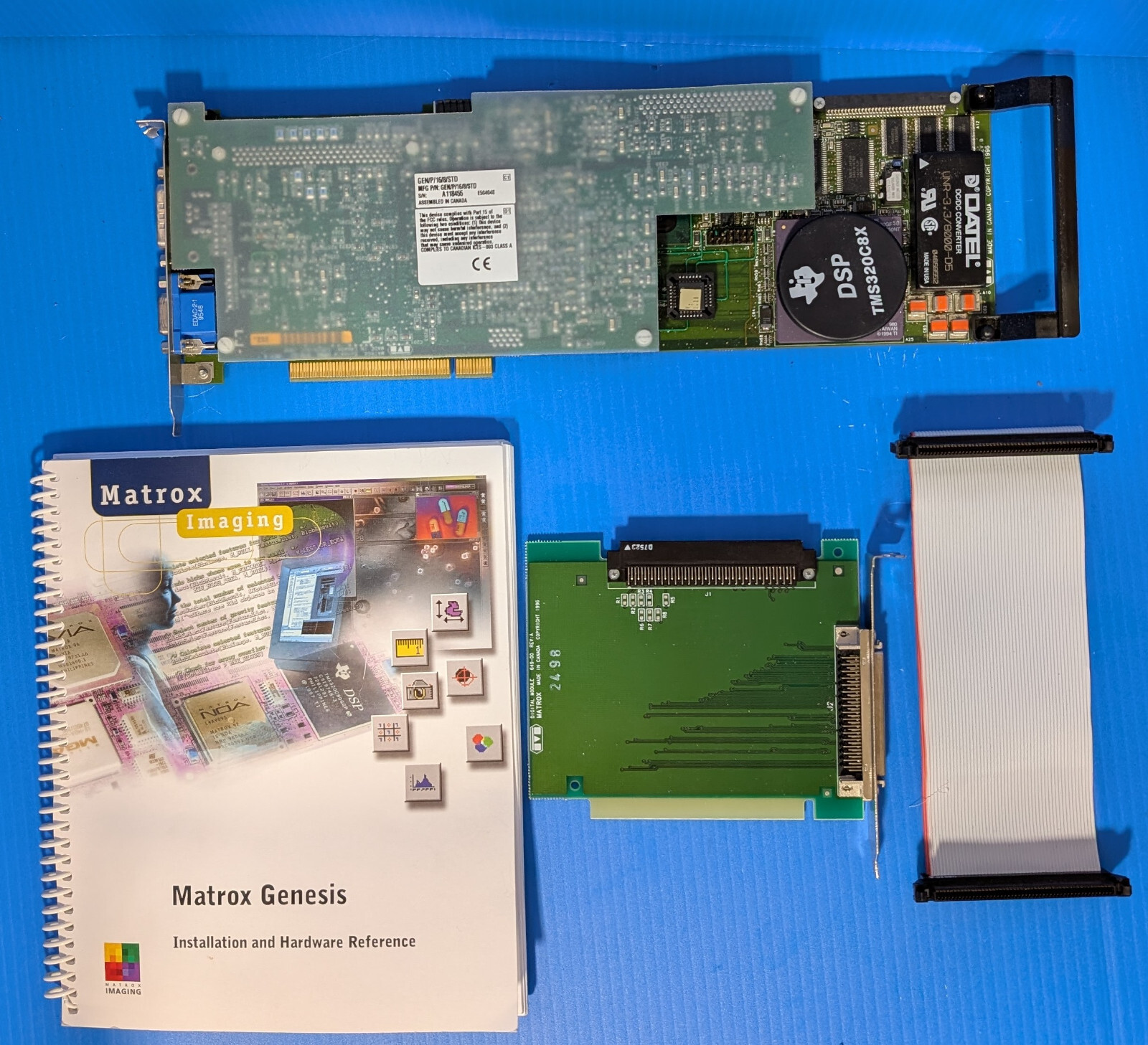 MATROX Genesis GEN/P/16/8/STD 568-00 Rev.B Video Frame Grabber PCI card