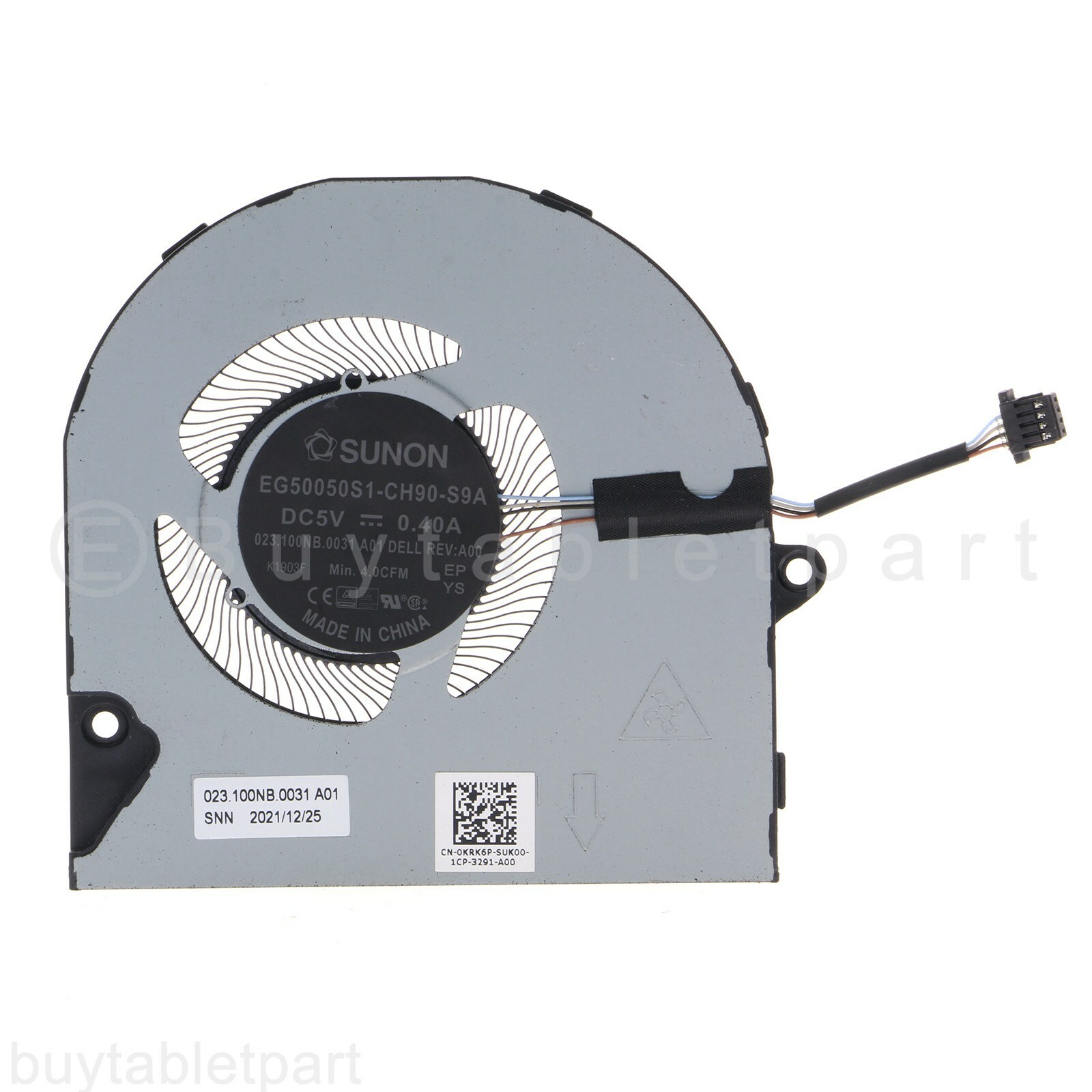 NEW CPU Cooling Fan For Dell Vostro 15 5510 0KRK6P 023.100NB.0021.A01