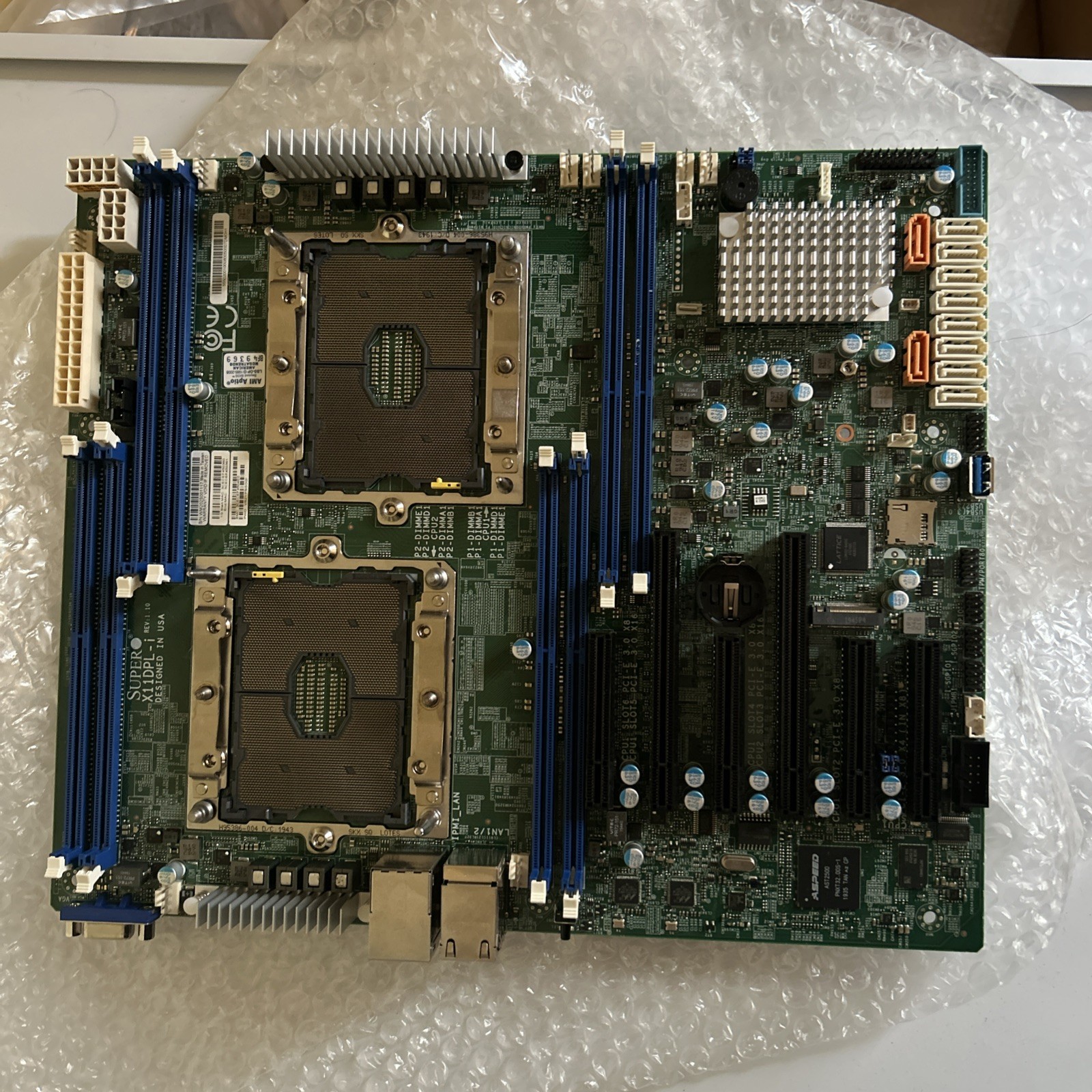 Supermicro X11DPL-i Motherboard Dual Socket LGA 3647 C621 ATX Mainboard 140W TDP