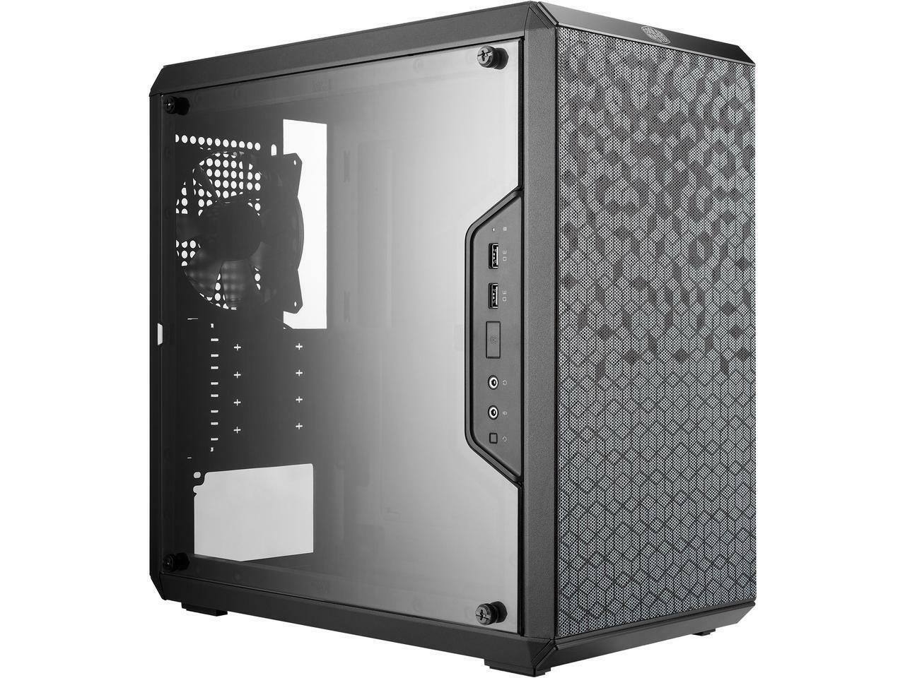 MasterBox Q300L mATX Case w/ Magnetic Design Dust Filter Transparent Acrylic