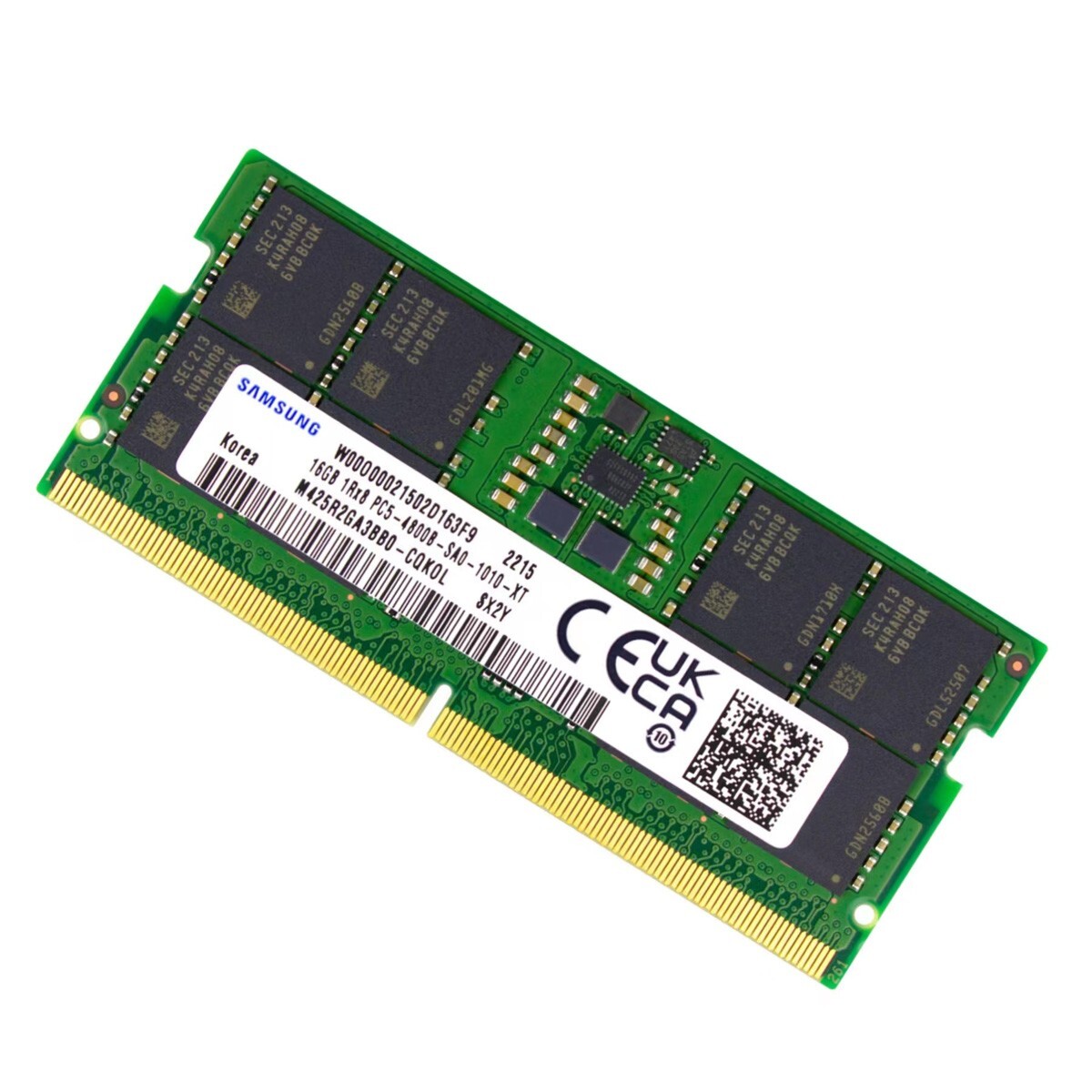 Samsung DDR5 16GB 4800MHz PC5-38400 Laptop SODIMM Memory Ram M425R2GA3BB0-CQK