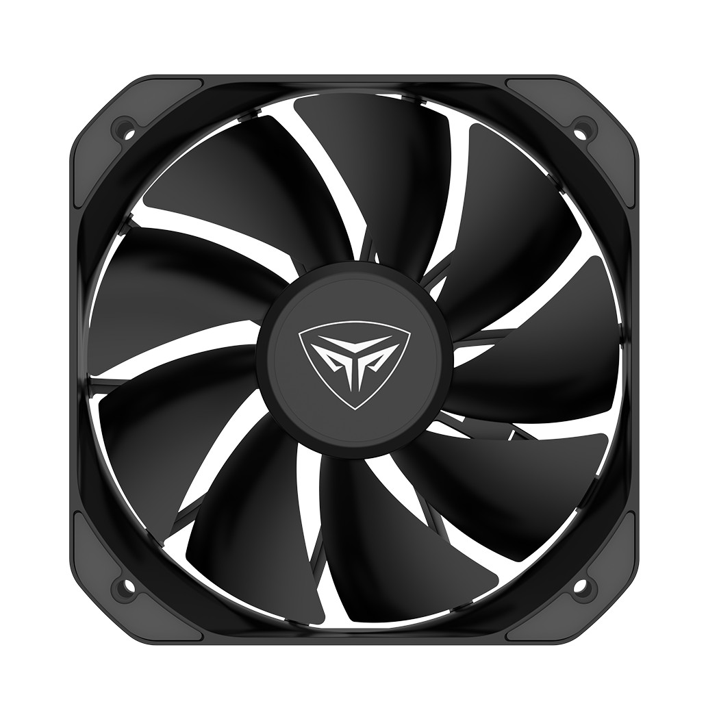 PcCooler K6 BK High Performance CPU Cooler Aluminum 130 mm Luxury Black
